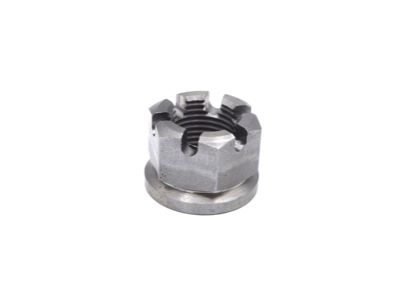 16mm Hex Steel Castle Nut - 11mm x 1.25 Pitch